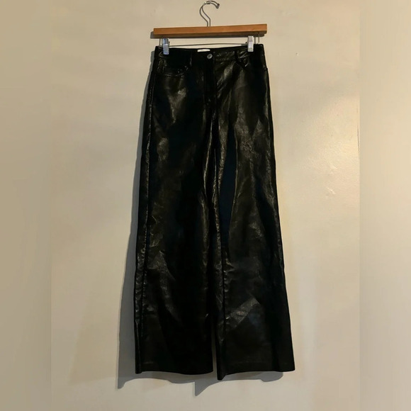 Aritzia Pants - Wilfred Aritzia straight leg faux leather leggings size 0